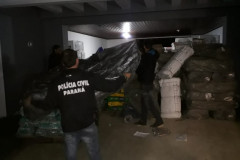 PCPR recupera produtos diversos proveniente de de furtos e roubos de cargas