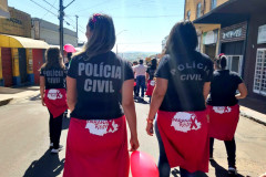 PCPR participa de campanha do “Outubro Rosa” em Jacarezinho