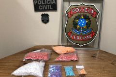 PCPR e PF deflagram ação integrada e apreendem droga sintética no estado vizinho 