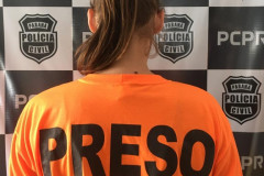 PCPR prende suspeita de trafico de drogas em Colombo