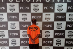 PCPR prende suspeito de furtos a mercados em Araucária