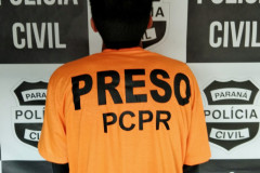 PCPR prende suspeito de homicídio e tentativa de homicídio contra irmãos na RMC