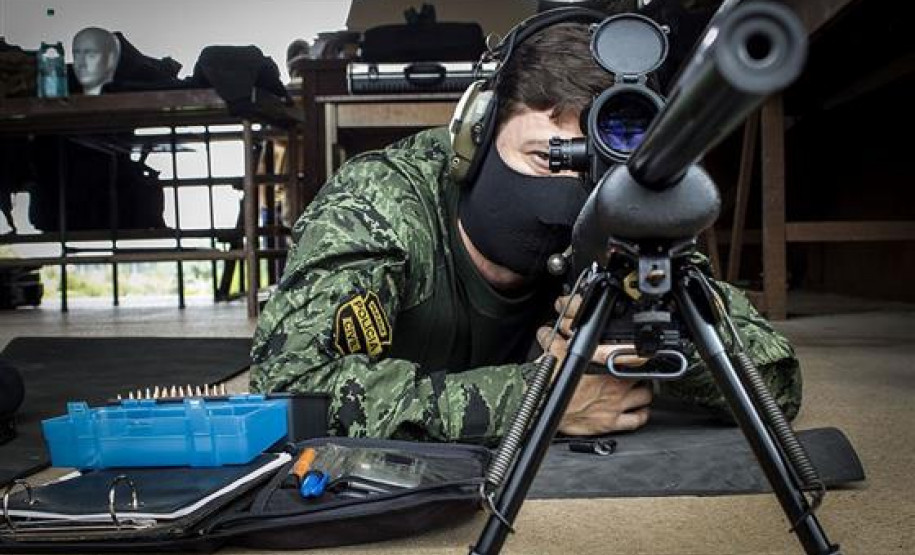 Foto de um sniper