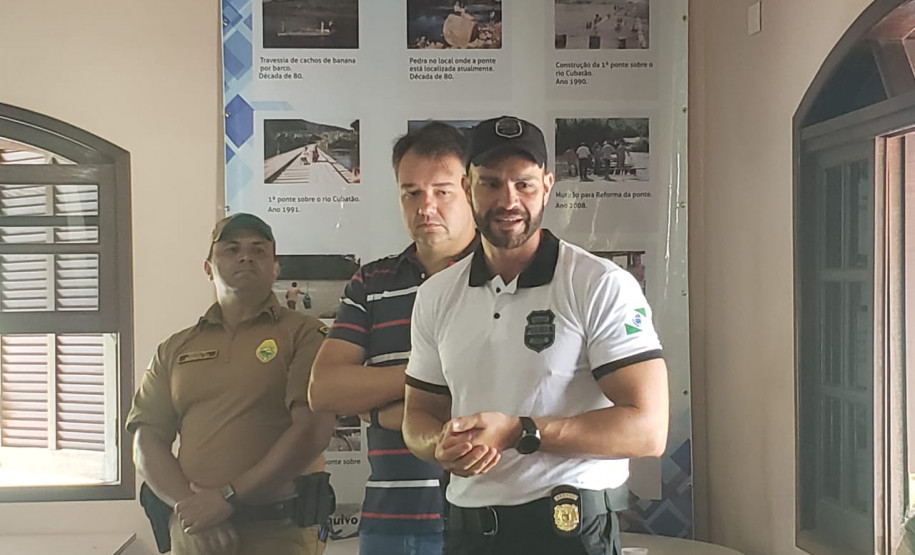 Ação de segurança na área rural de Guaratuba