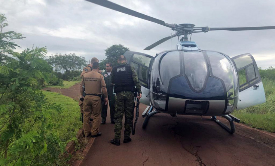Policiais militares em operação na Costa Oeste