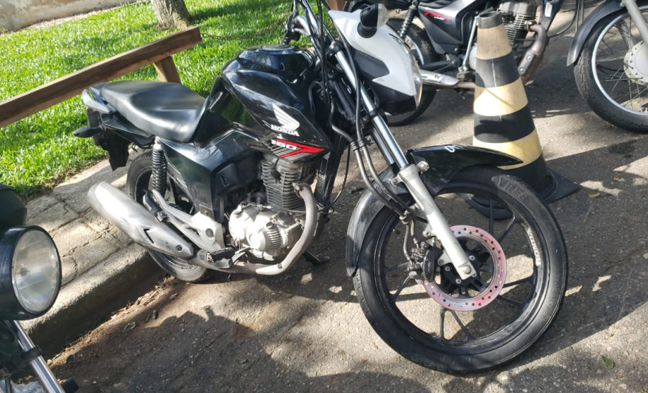 Motocicleta recuperada