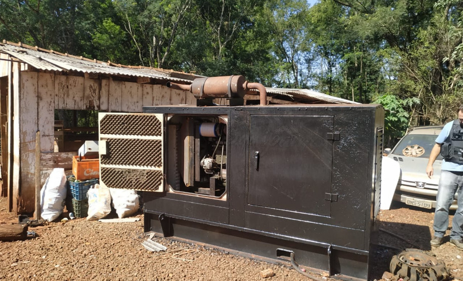 Gerador é recuperado em Foz do Iguaçu