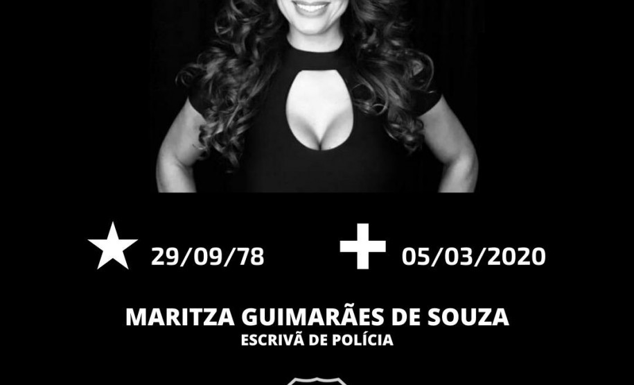 Homenagem à escrivã Maritza