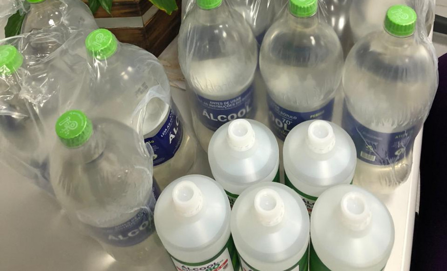 Produtos distribuídos pela polícia civil