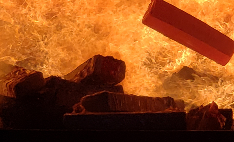 Drogas apreendidas e incineradas