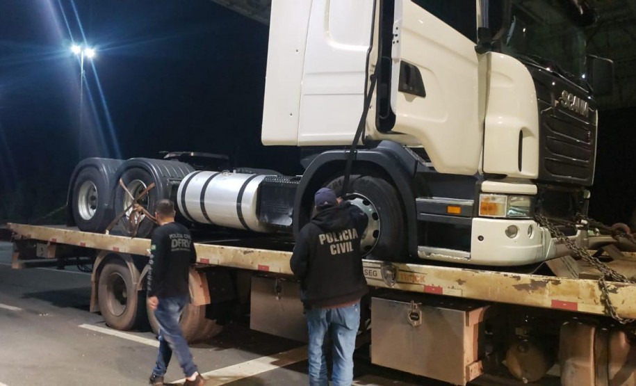 Caminhão recuperado