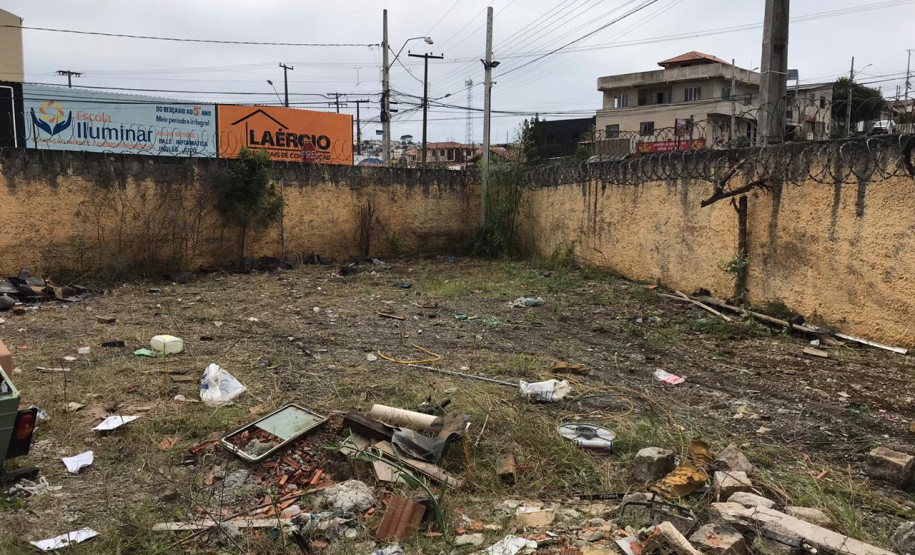 Espaço da PCPR vazio