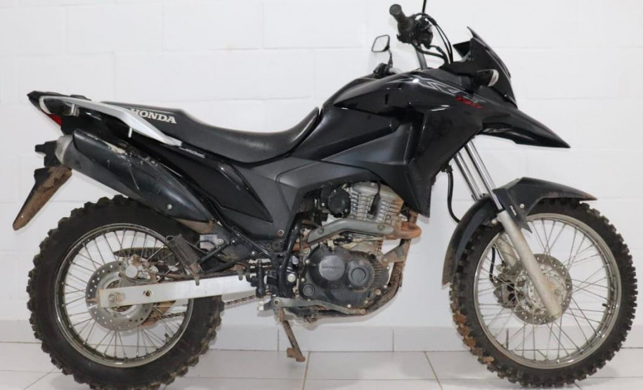Motocicleta apreendida