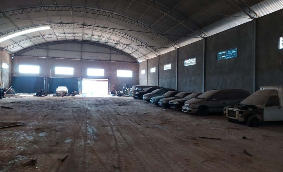 PCPR remove 1,6 mil veículos de pátios em Cascavel