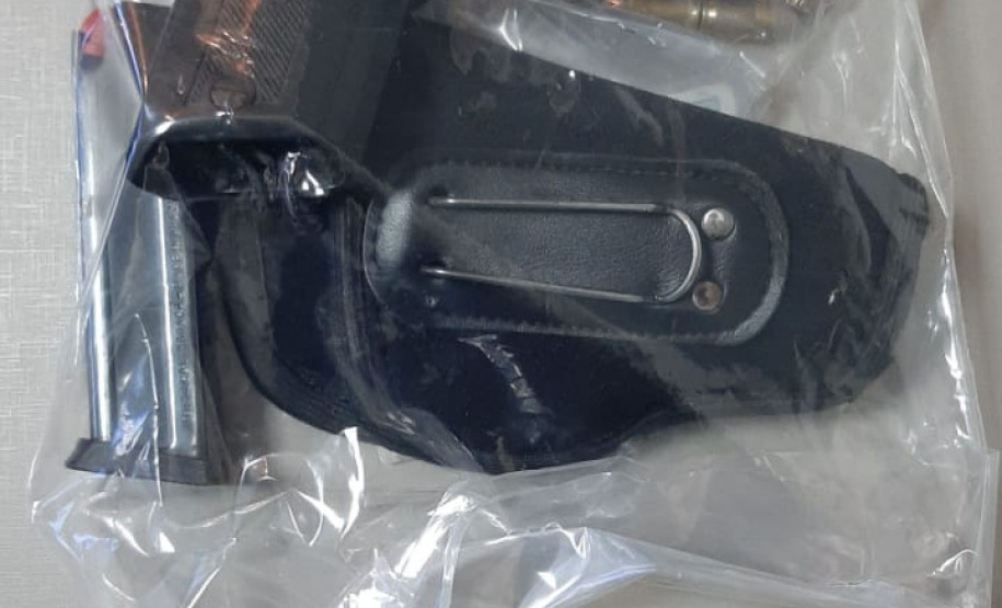 PCPR apreende arma de fogo em ação contra violência doméstica