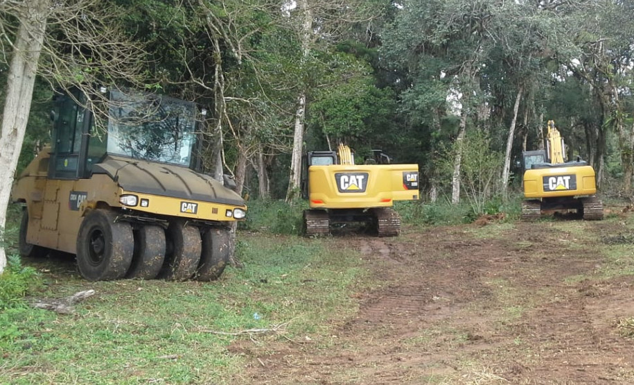 As três máquinas recuperadas
