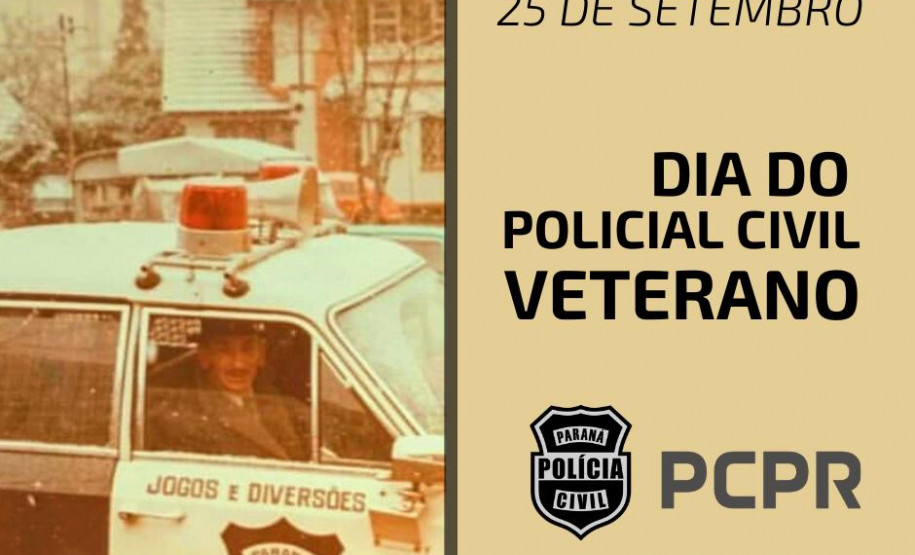 PCPR comemora dia do policial civil veterano
