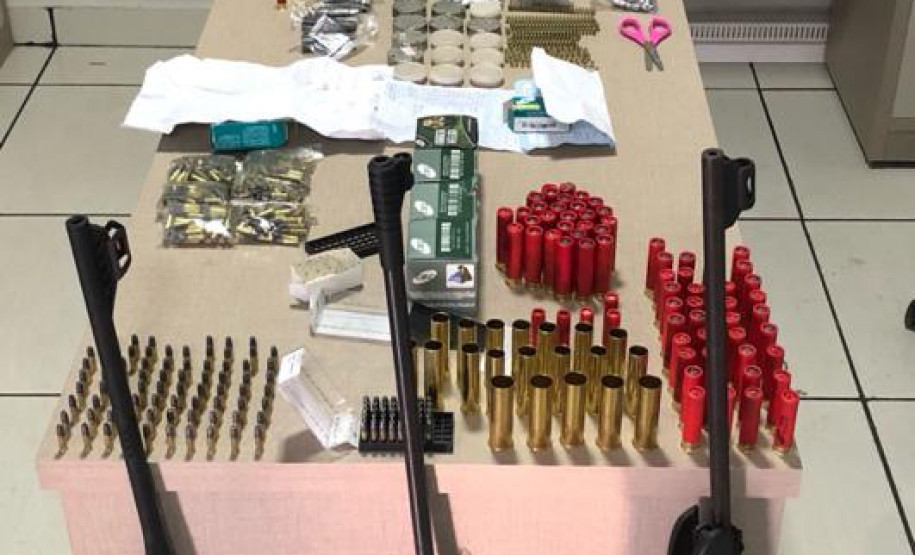 PCPR fecha loja clandestina de munições em Campina da Lagoa