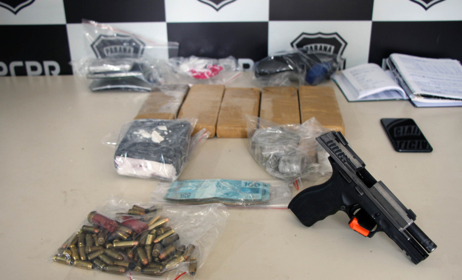 PCPR e PMPR prendem 15 envolvidos com tráfico de drogas