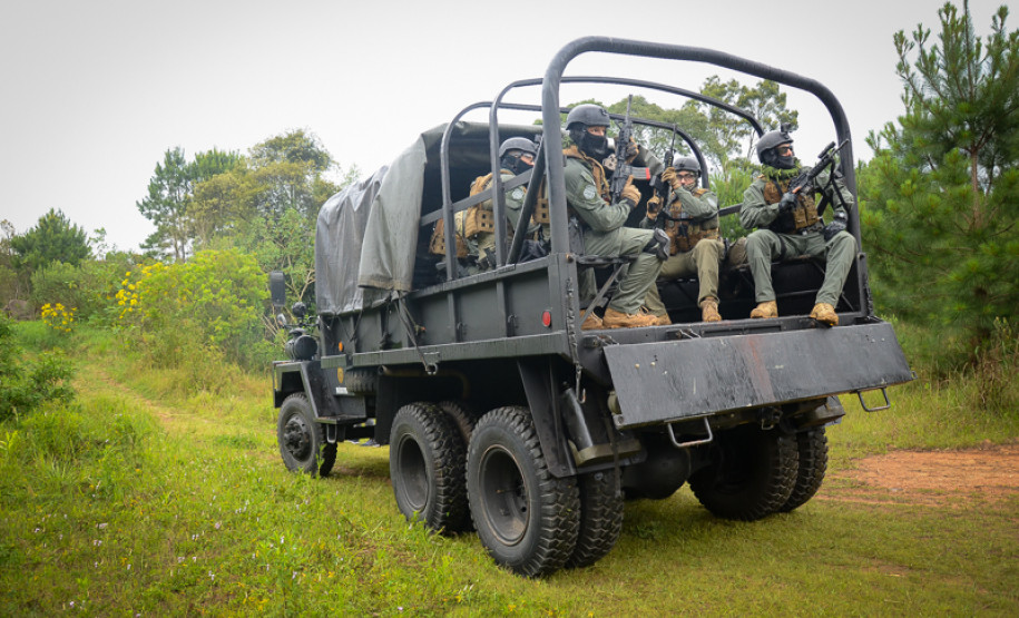 Treinamento do grupo Tigre