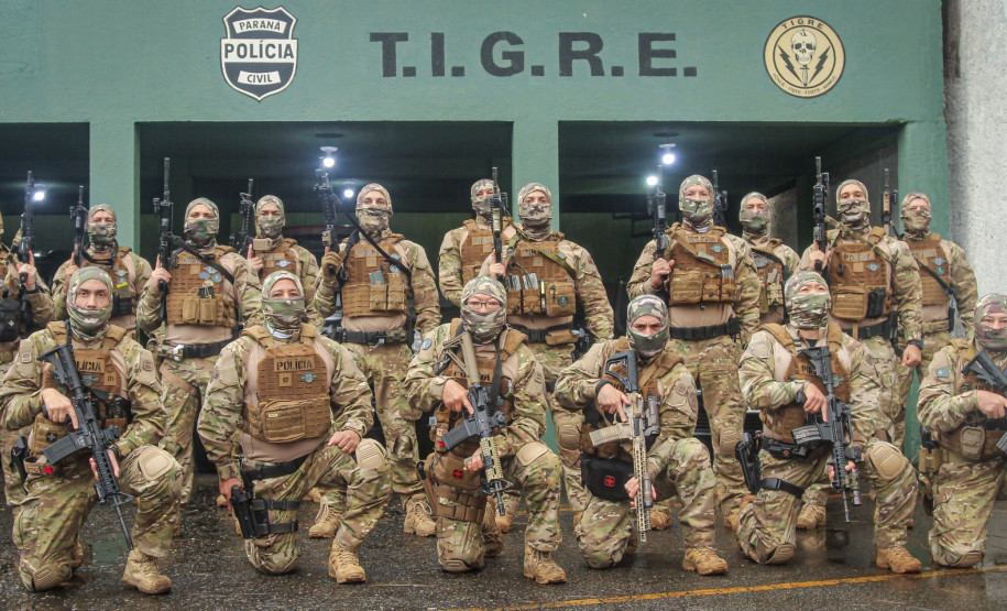 Integrantes do Tigre reunidos para foto