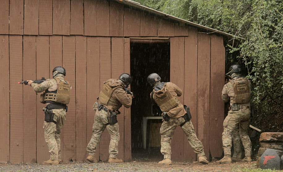 Treinamento do grupo Tigre