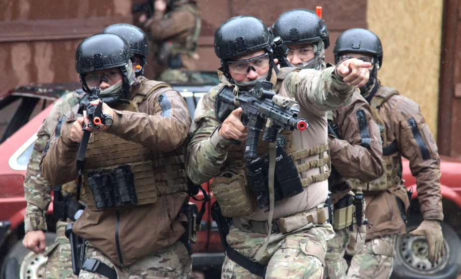 Treinamento do grupo Tigre