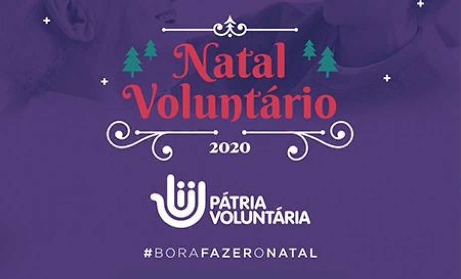 Banner natal voluntário
