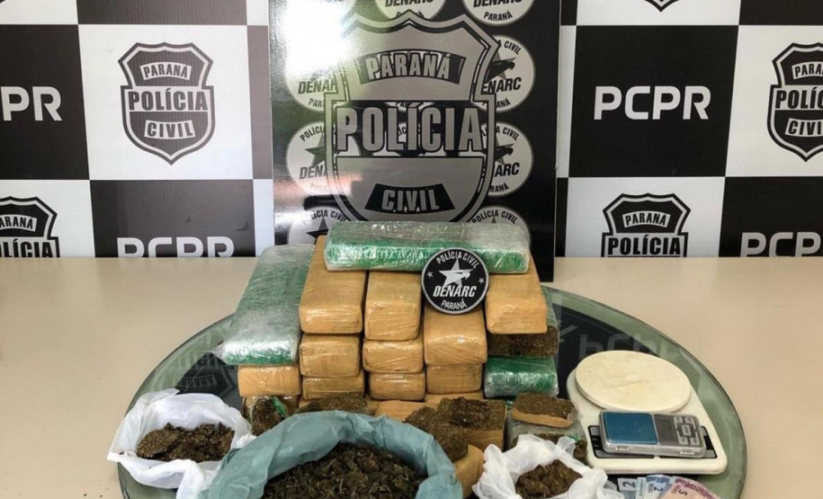 PCPR prende suspeito com 12 quilos de maconha no Sítio Cercado
