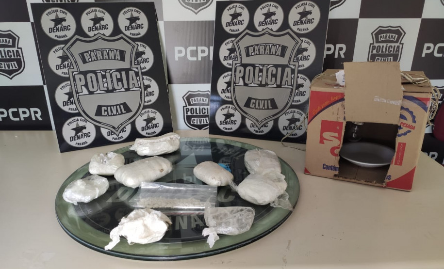 PCPR prende jovem com drogas e estufa artesanal na Lapa
