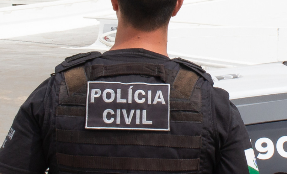 Policial civil reforçando a segurança pública
