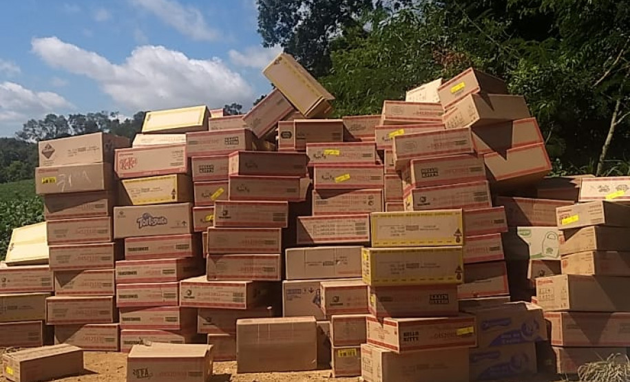 Carga recuperada pela PCPR