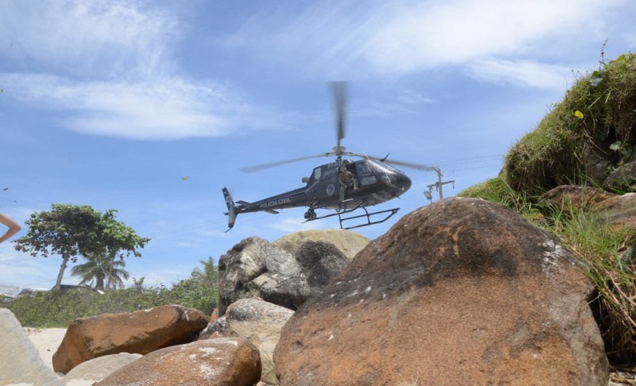 PCPR realiza operações aéreas durante o Verão Consciente