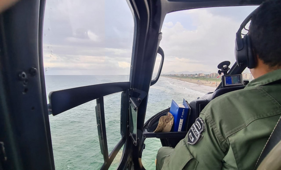 PCPR realiza operações aéreas durante o Verão Consciente