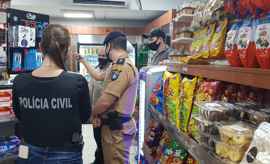 PCPR realizando trabalho de fiscalização urbana contra Covid-19