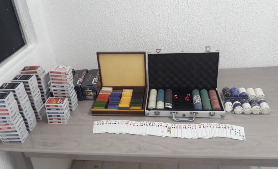 PCPR apreende objetos de jogos de azar em Guaratuba