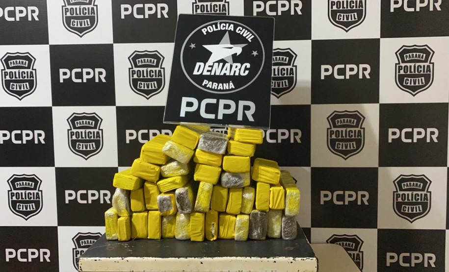 Droga apreendida pela PCPR