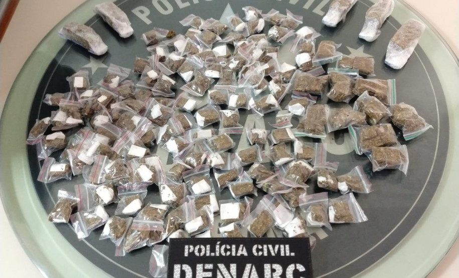 PCPR prende homem em flagrante por tráfico de drogas