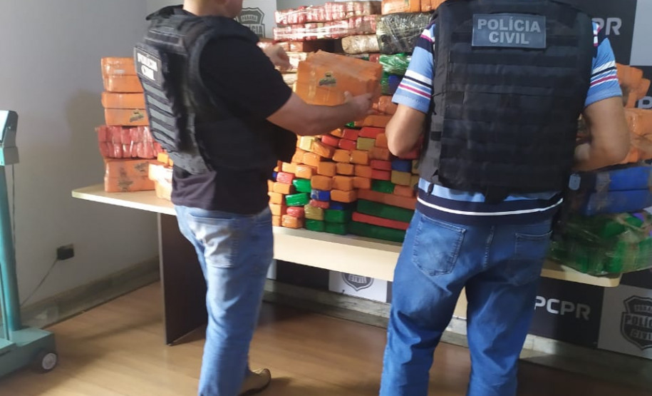 PCPR apreende 72% mais drogas no primeiro semestre de 2021