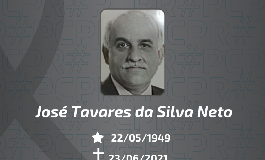 PCPR lamenta morte do ex-secretário de Segurança Pública do Paraná José Tavares