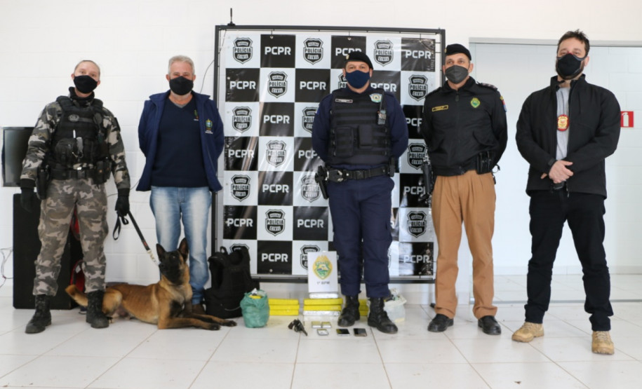 PCPR, PMPR e GM prendem, em ação conjunta, oito pessoas pelos crimes de receptação e tráfico de drogas