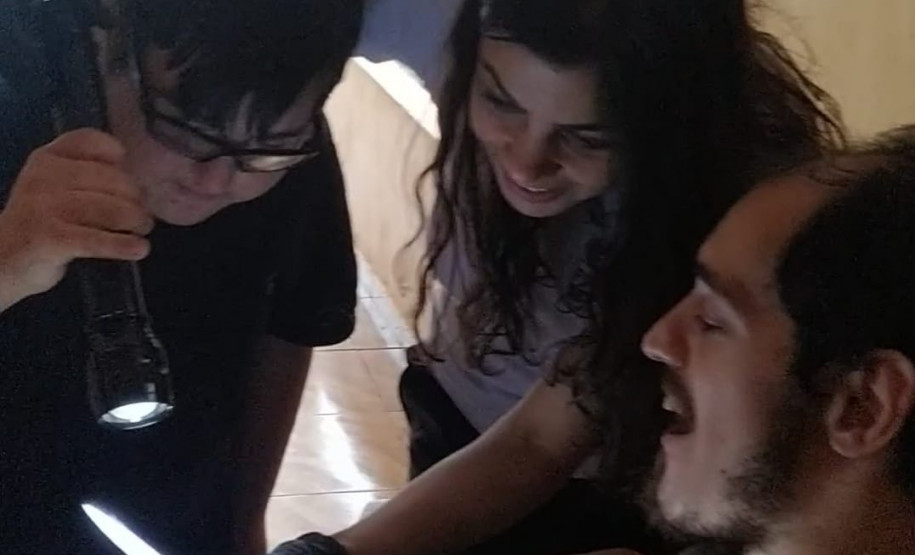 PCPR visita jovem e realiza sonho de conhecer agentes de segurança pública