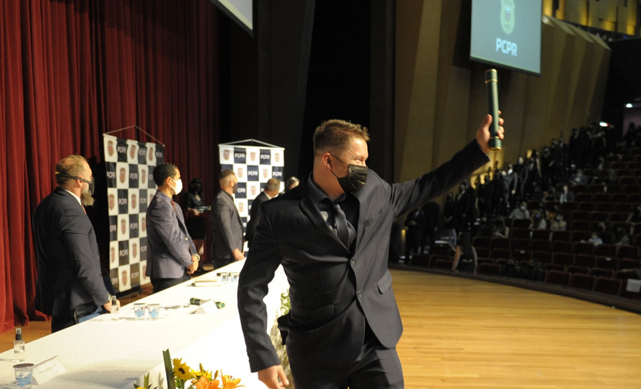 Formatura dos novos policiais civis