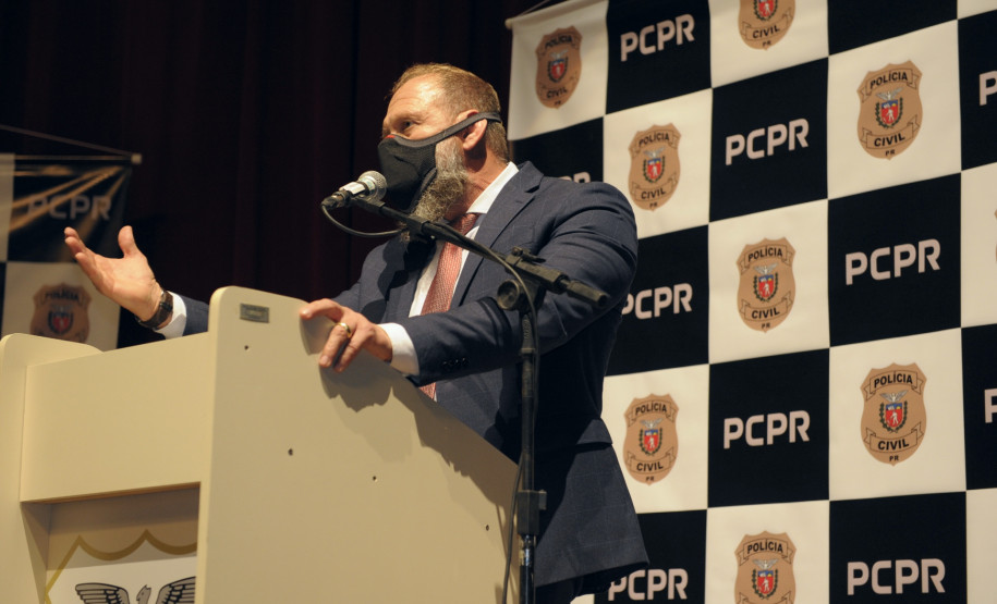 Formatura dos novos policiais civis