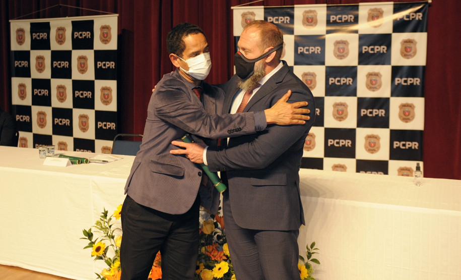 Formatura dos novos policiais civis