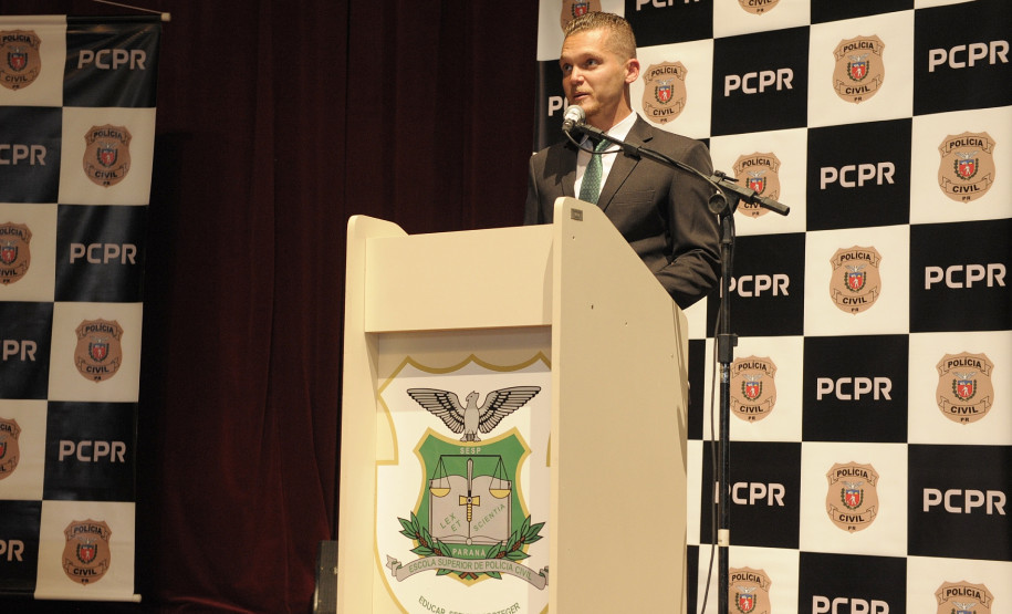 Formatura dos novos policiais civis