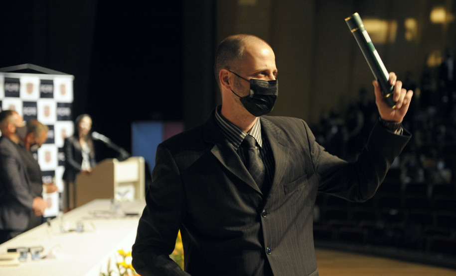 Formatura dos novos policiais civis