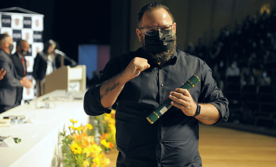 Formatura dos novos policiais civis