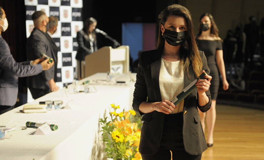 Formatura dos novos policiais civis