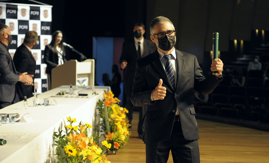 Formatura dos novos policiais civis